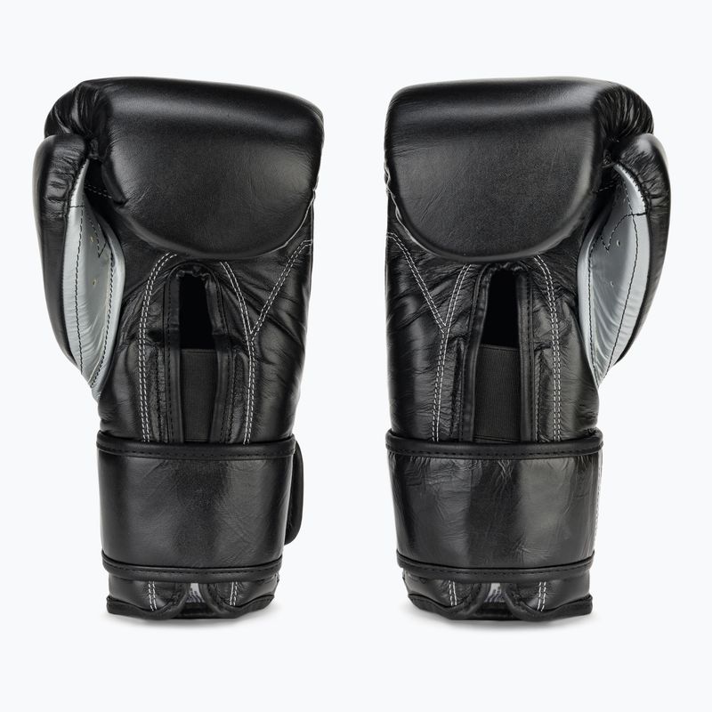 Bokso pirštinės Cleto Reyes Velcro Sparring black/silver 3