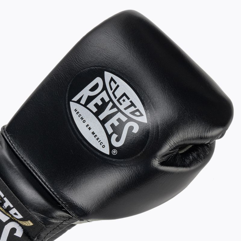 Bokso pirštinės Cleto Reyes Lace Up Sparring juodos spalvos 5