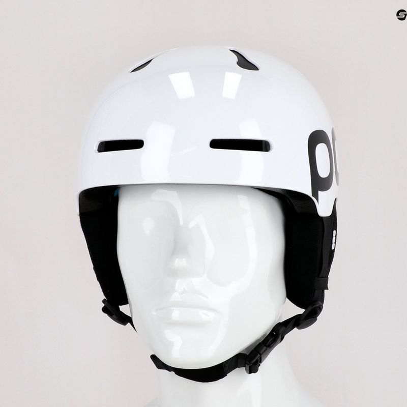 POC Auric Cut Backcountry Spin slidinėjimo šalmas hydrogen white 15