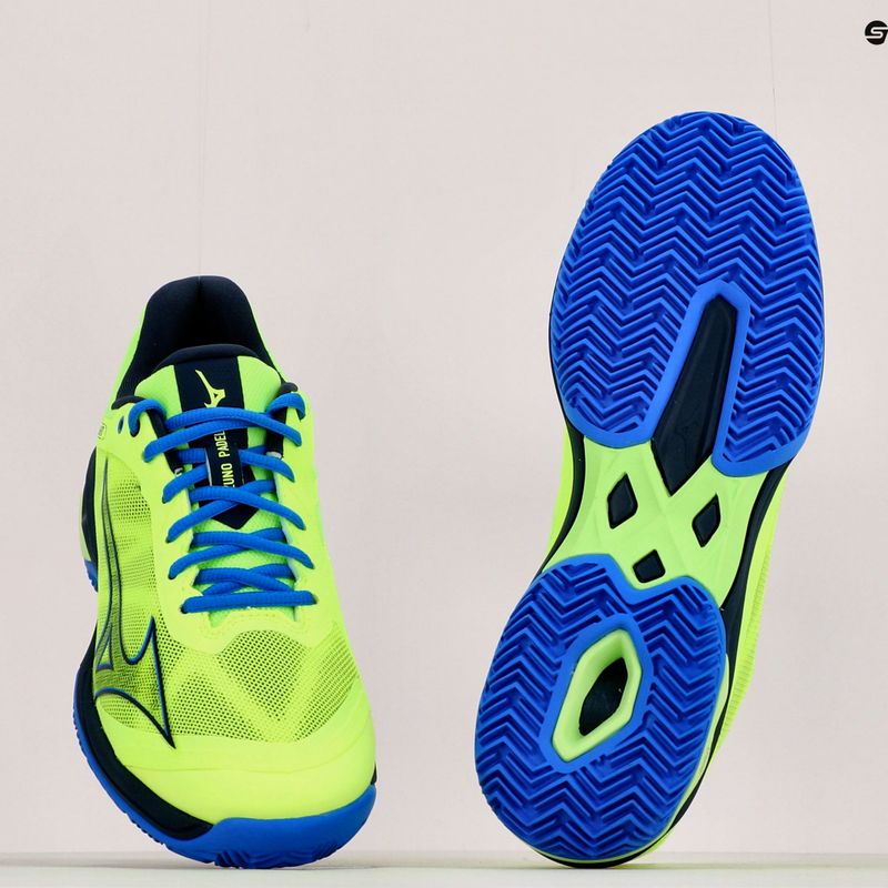 Vyriški padelio batai Mizuno Wave Exceed Lgtpadel żółte 61GB2222 16