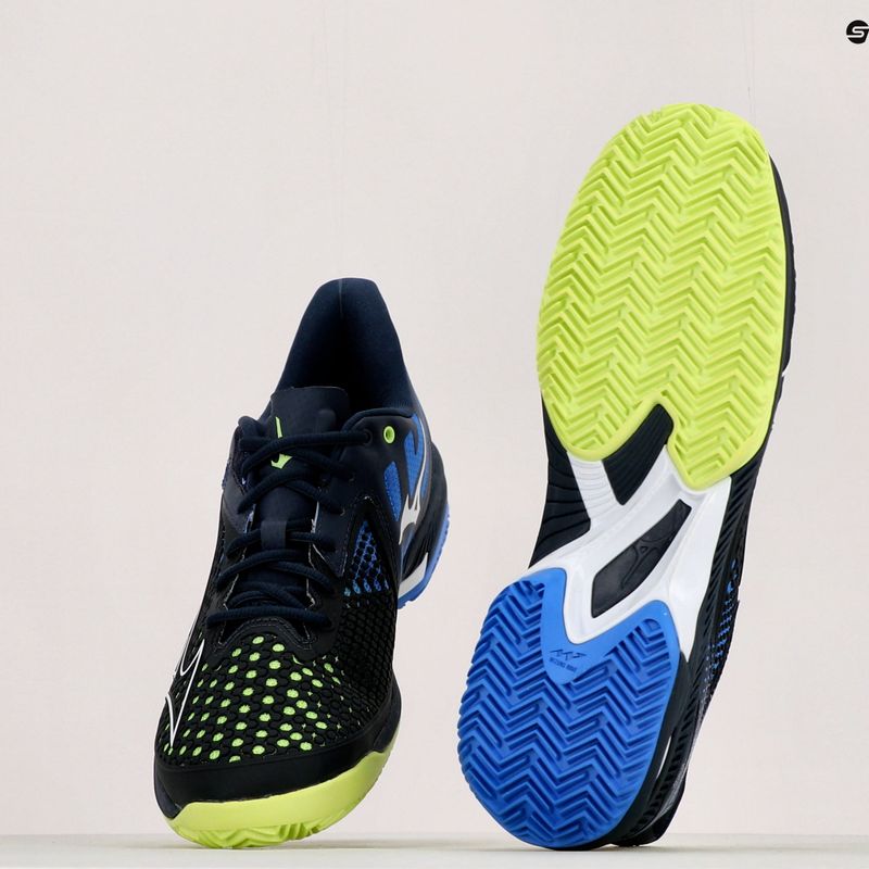 Vyriški teniso bateliai Mizuno Wave Exceed Tour 5CC navy blue 61GC2274 11