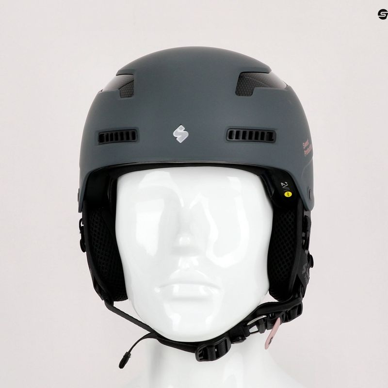 Sweet Protection Trooper 2Vi MIPS slidinėjimo šalmas pilkas 840094 9