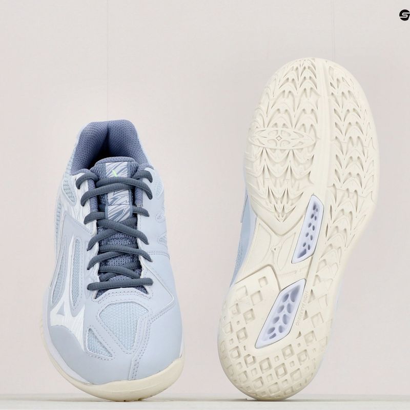 Moterų tinklinio bateliai Mizuno Thunder Blade 3 light blue V1GC217002 11