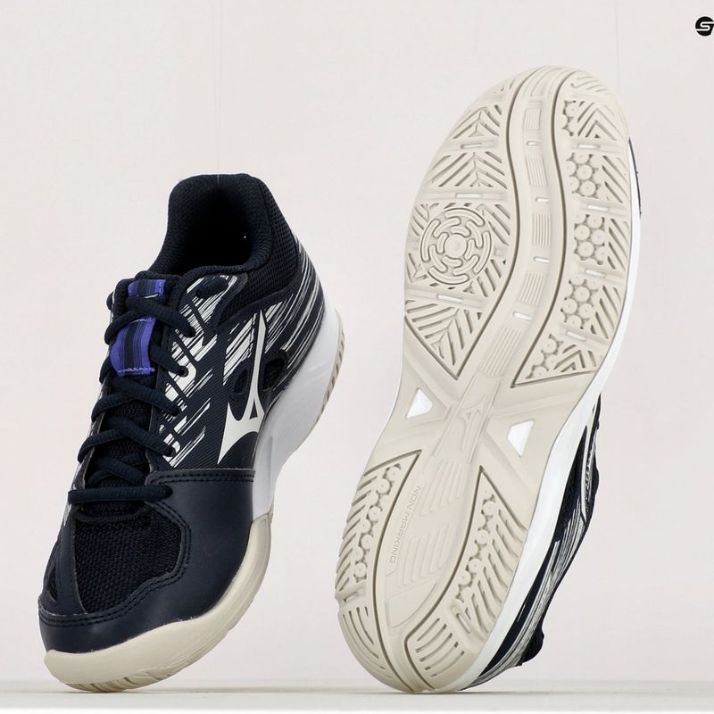 Mizuno Stealth Star C vaikiški rankinio bateliai tamsiai mėlyni X1GC2107K02 16