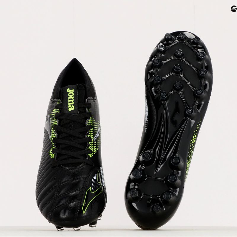 Vyriški futbolo batai Joma Propulsion Cup AG black/lemon fluor 15