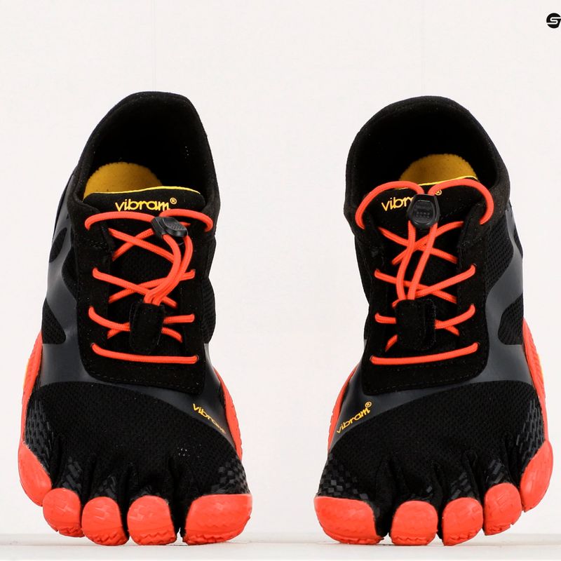 Vyriški Vibram Fivefingers KSO Evo juodai raudoni batai 18M0701 9