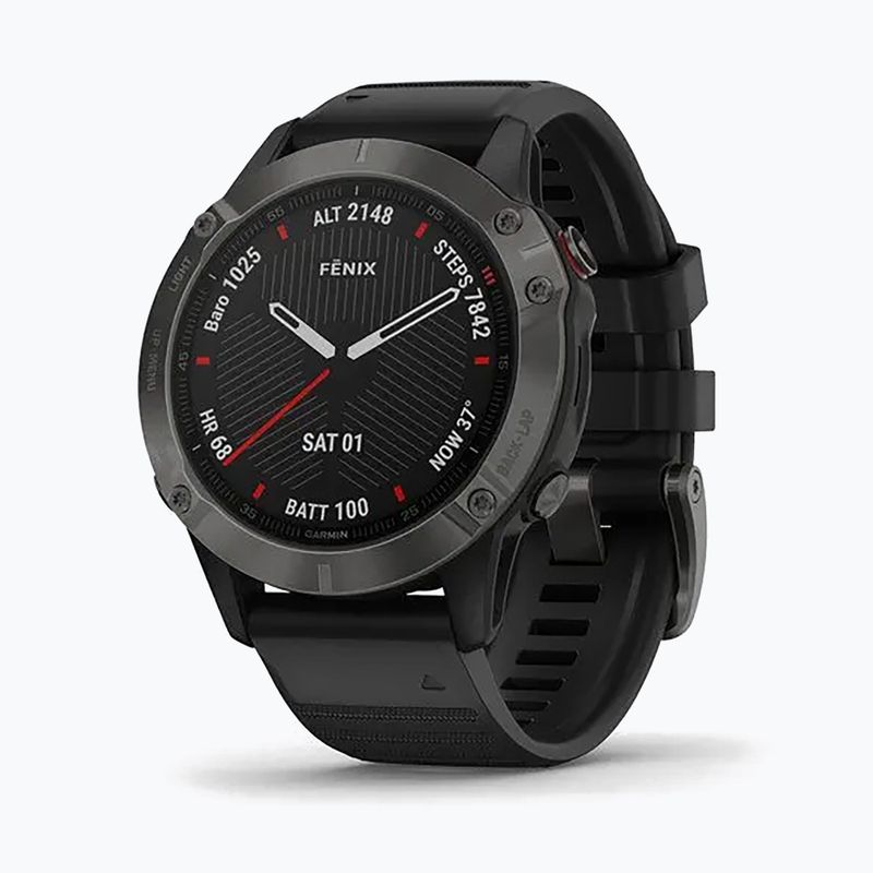 Garmin Fenix 6 Sapphire laikrodis juodas 010-02158-11