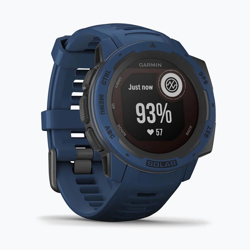Garmin Instinct Solar laikrodis mėlynas 010-02293-01 3