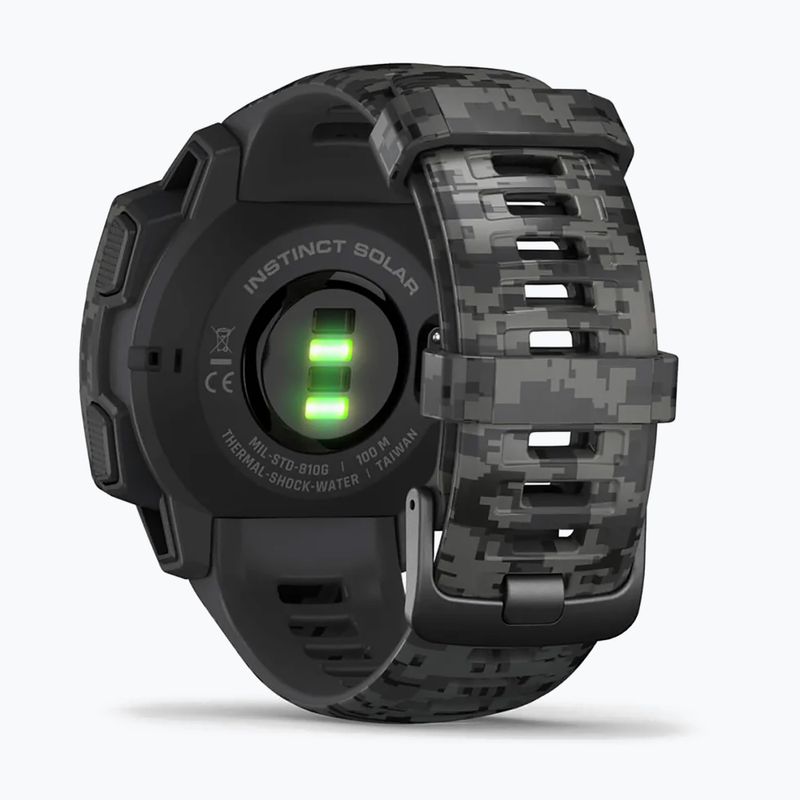 Garmin Instinct Solar Camo Edition laikrodis juodas 010-02293-05 6