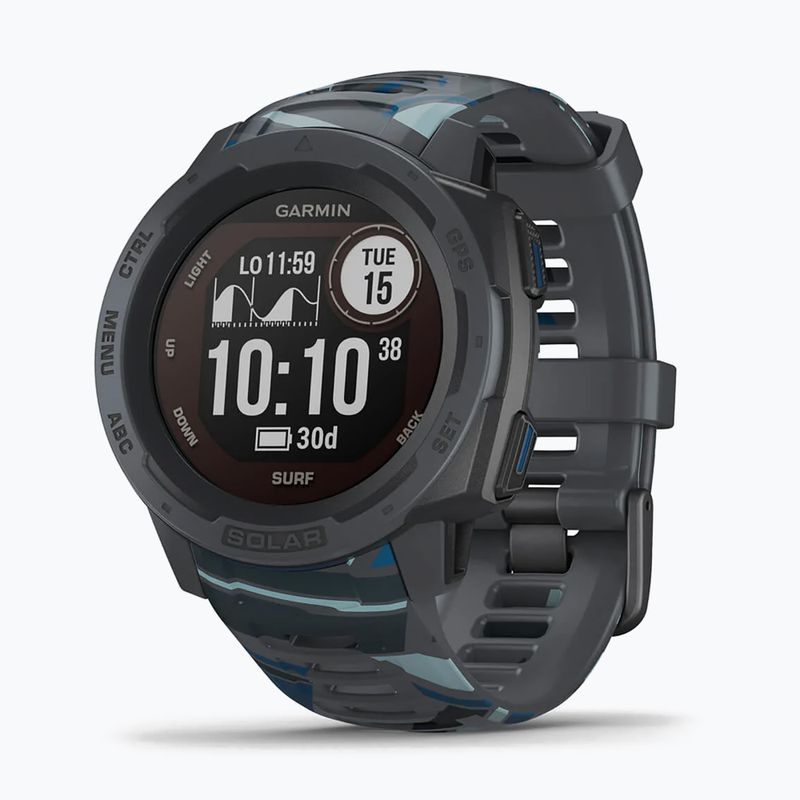 Garmin Instinct Solar Surf Edition laikrodis juodas 010-02293-07