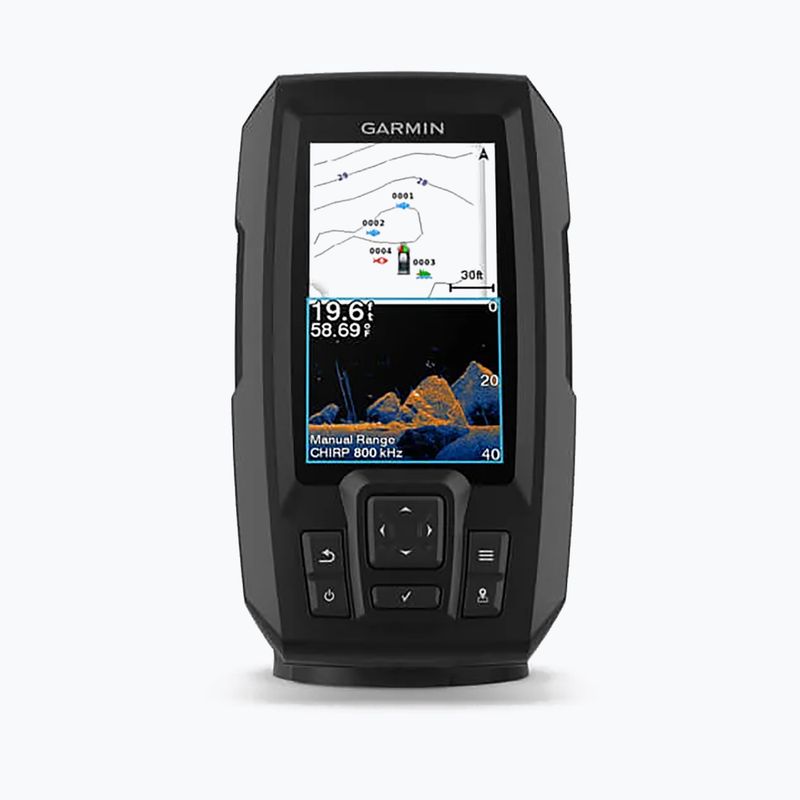 Garmin Striker Vivid 4CV žvejybinis echolotas su keitikliu juodas GT20 010-02550-01