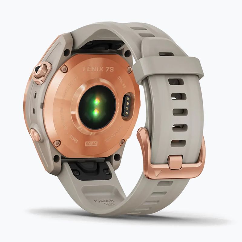 Garmin Fenix 7S Solar Hrm Elevate Ox laikrodis smėlio 010-02539-11 6