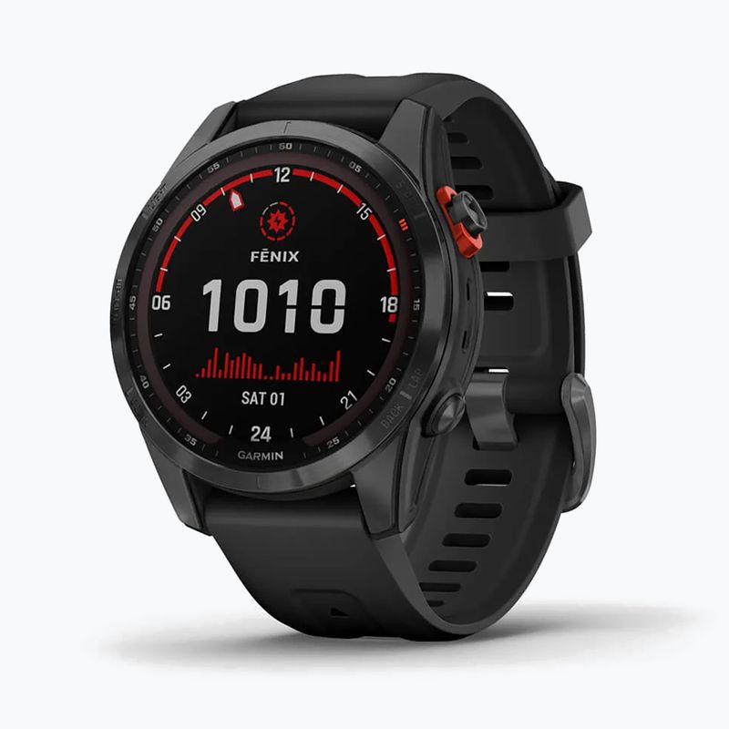 Garmin Fenix 7S Solar Hrm Elevate Ox laikrodis pilkas 010-02539-13