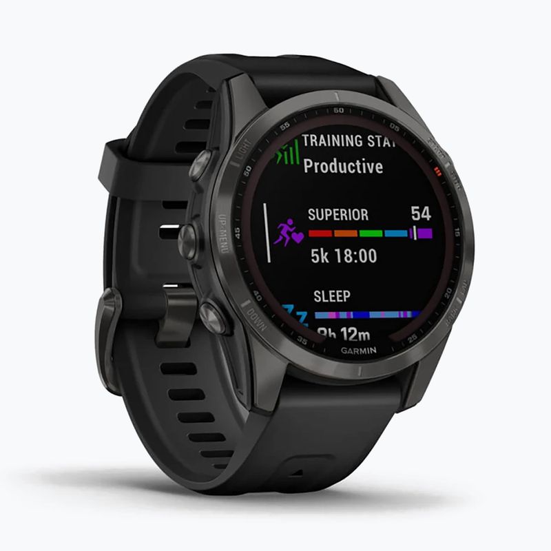 Garmin Fenix 7S Sapphire Solar Hrm Elevate Ox laikrodis juodas 010-02539-25 3