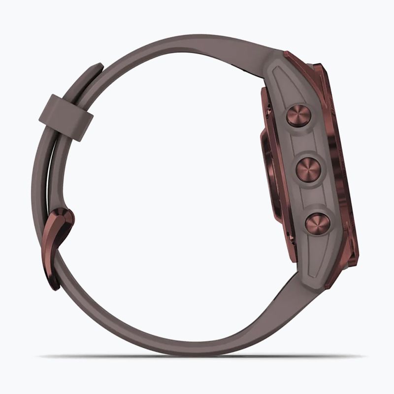 Garmin Fenix 7S Sapphire Solar Hrm Elevate Ox laikrodis rudas 010-02539-29 4