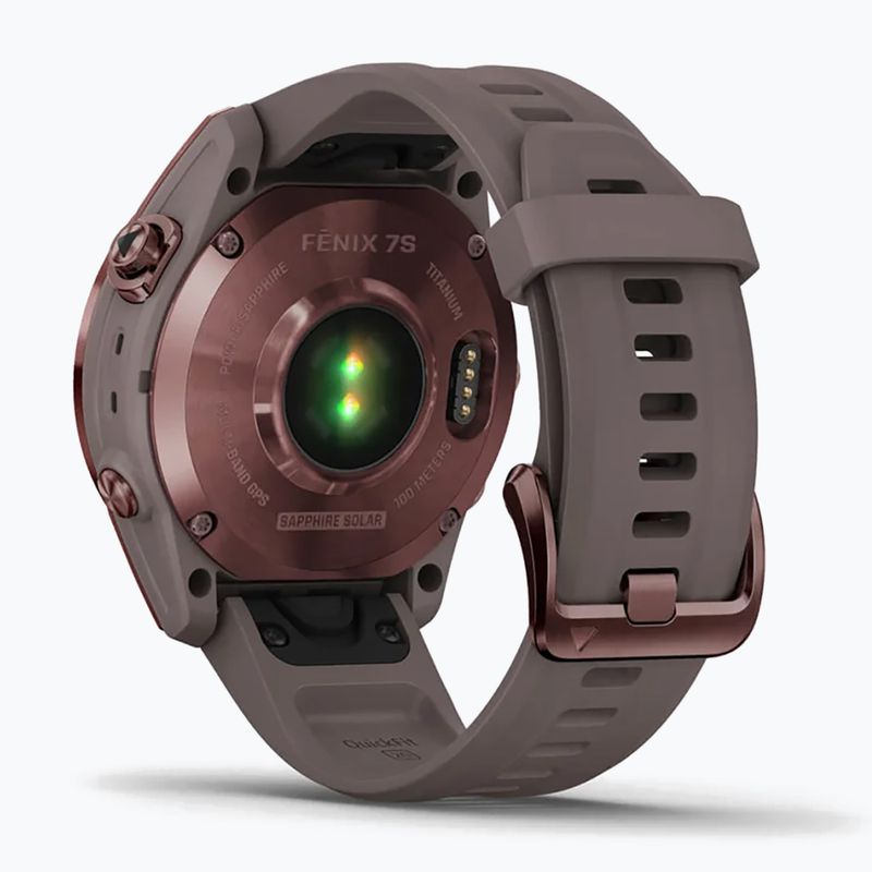 Garmin Fenix 7S Sapphire Solar Hrm Elevate Ox laikrodis rudas 010-02539-29 6