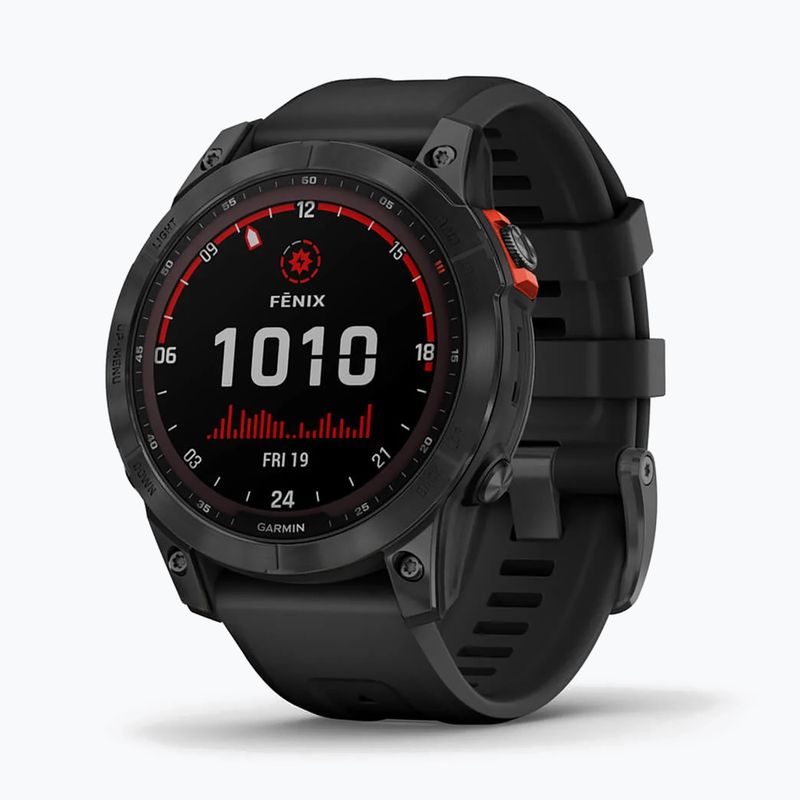 Garmin Fenix 7 Solar Hrm Elevate Ox laikrodis juodas 010-02540-11