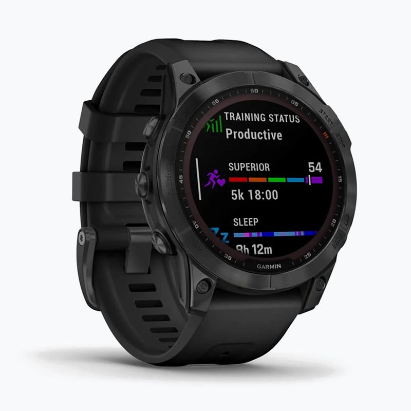 Garmin Fenix 7 Solar Hrm Elevate Ox laikrodis juodas 010-02540-11 3