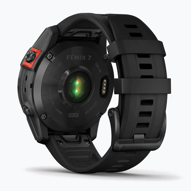 Garmin Fenix 7 Solar Hrm Elevate Ox laikrodis juodas 010-02540-11 6