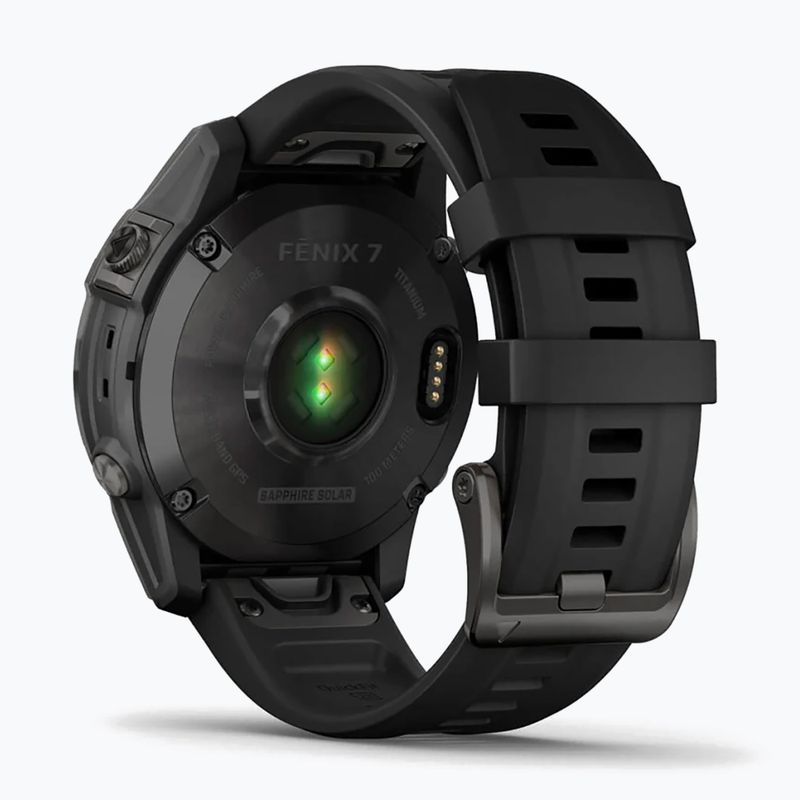 Garmin Fenix 7 Sapphire Solar Hrm Elevate Ox laikrodis juodas 010-02540-21 6