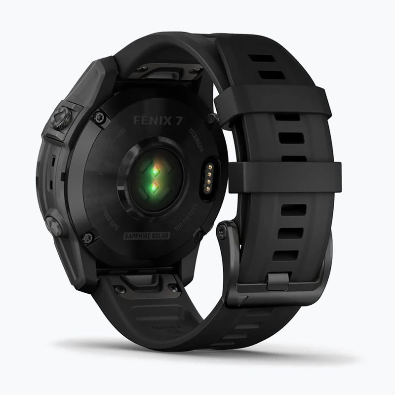 Garmin Fenix 7 Sapphire Solar Hrm Elevate Ox laikrodis juodas 010-02540-35 6