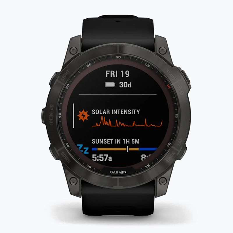 Garmin Fenix 7X Sapphire Solar Hrm Elevate Ox laikrodis juodas 010-02541-11 2