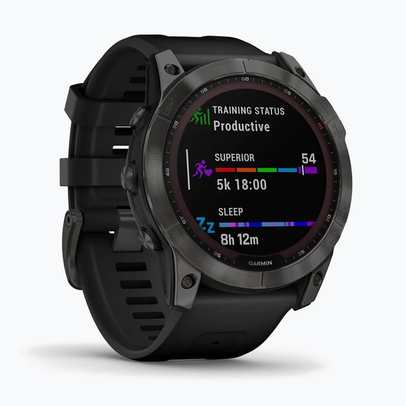 Garmin Fenix 7X Sapphire Solar Hrm Elevate Ox laikrodis juodas 010-02541-11 3