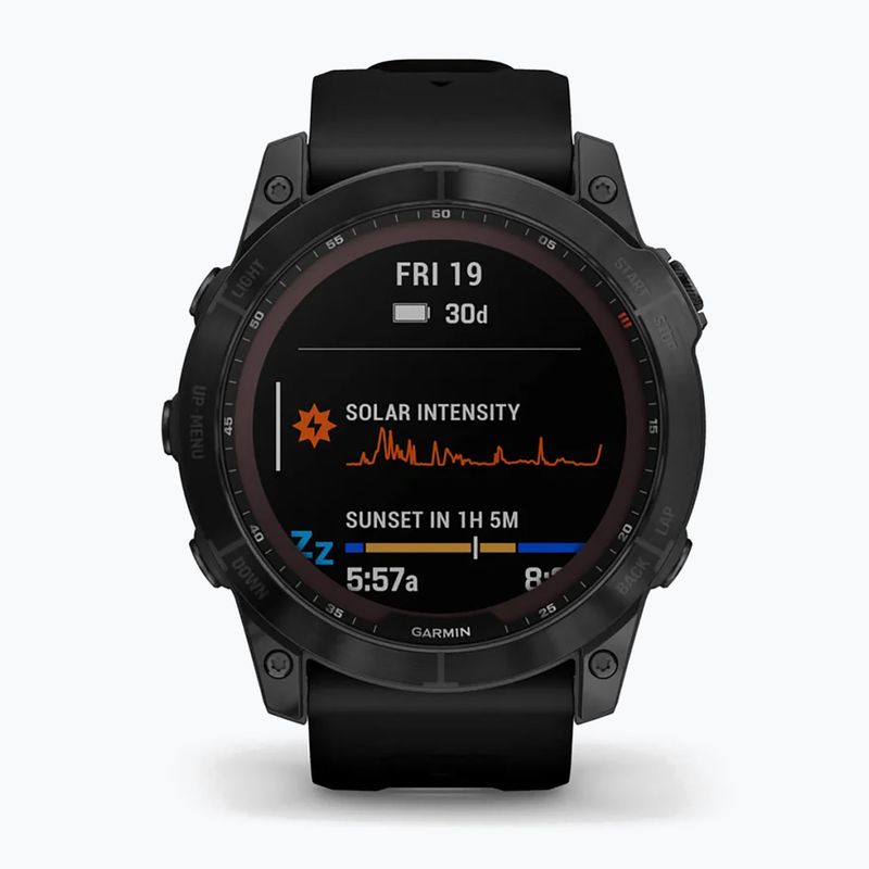 Garmin Fenix 7X Sapphire Solar Hrm Elevate Ox laikrodis juodas 010-02541-23 2