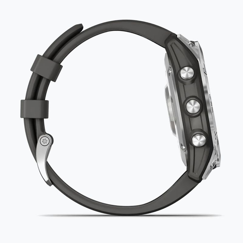 Garmin Epix 2 Hrm Elevate Ox laikrodis sidabrinis 010-02582-01 4