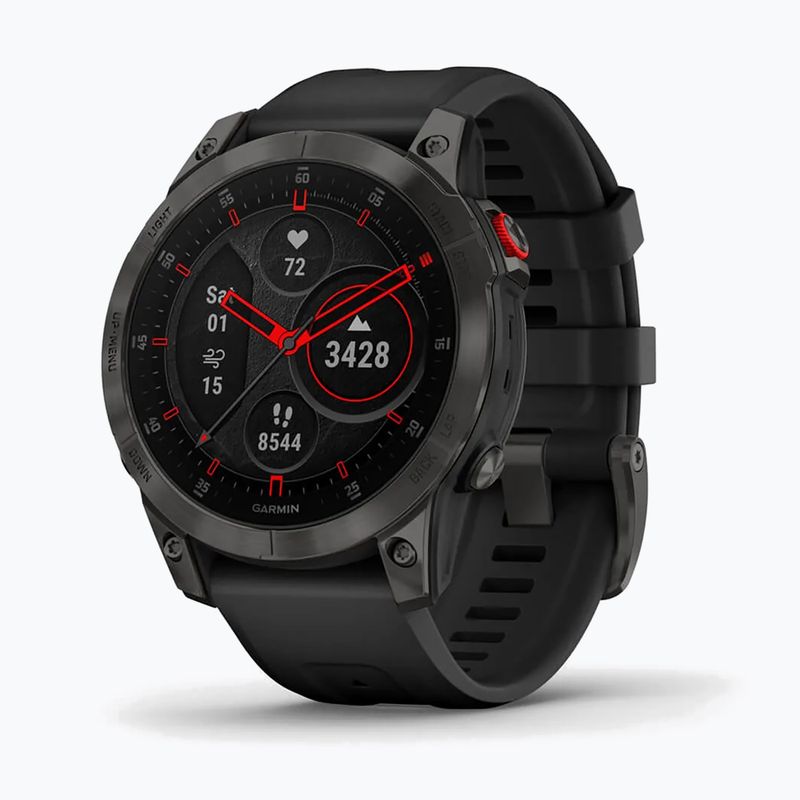 Garmin Epix 2 Sapphire HRM Elevate Ox laikrodis juodas 010-02582-11