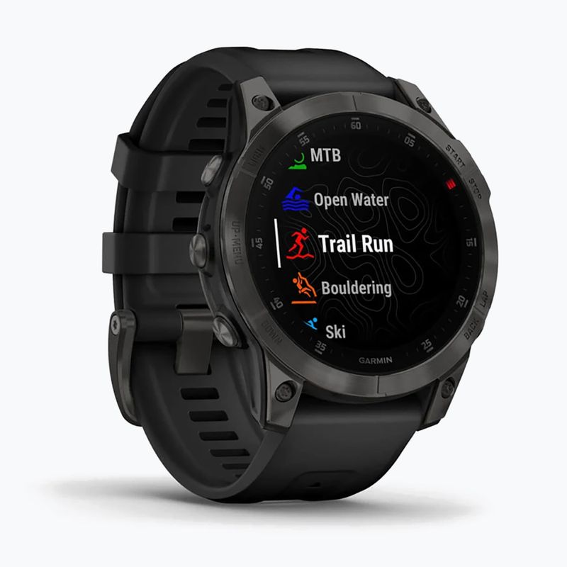 Garmin Epix 2 Sapphire HRM Elevate Ox laikrodis juodas 010-02582-11 3