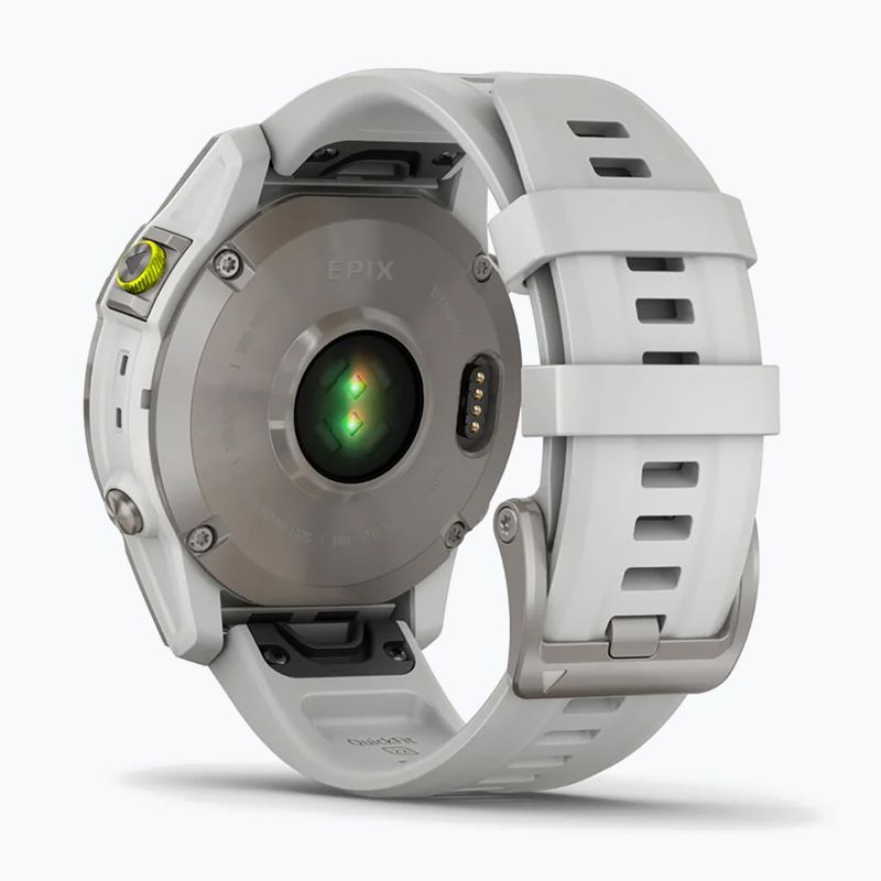Garmin Epix 2 Sapphire HRM Elevate Ox laikrodis baltas 010-02582-21 6