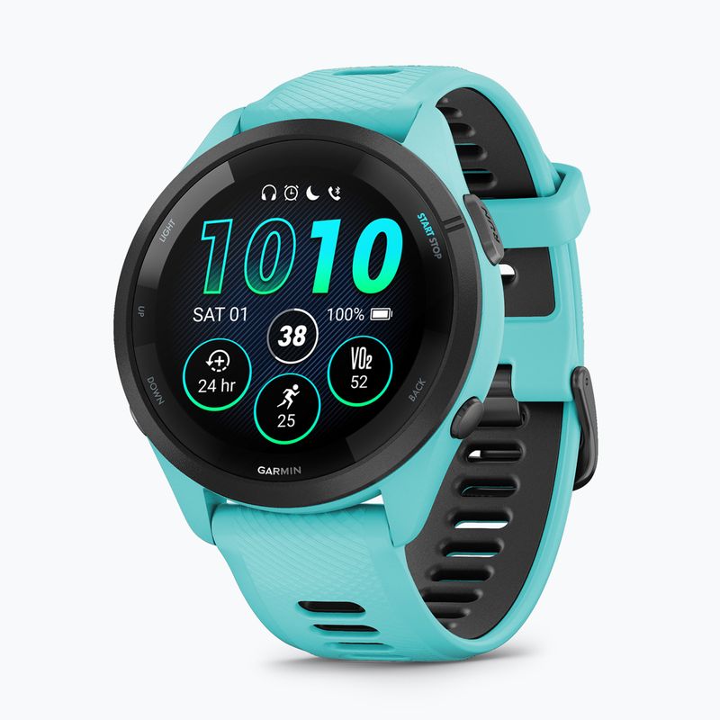 Laikrodis Garmin Forerunner 265 turquoise/black 3