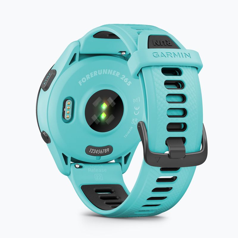 Laikrodis Garmin Forerunner 265 turquoise/black 4