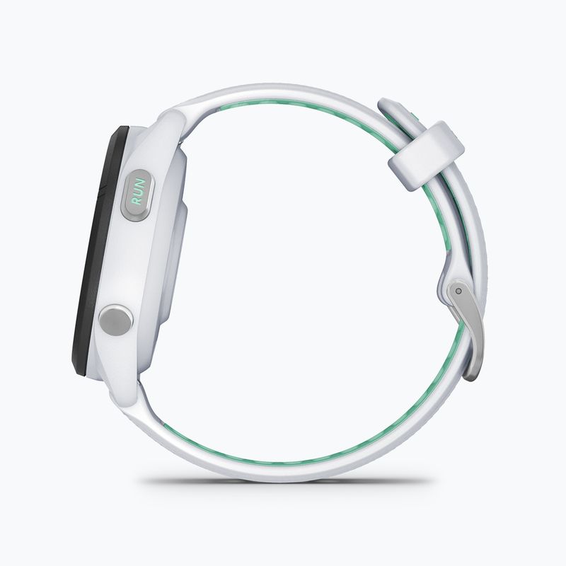 Laikrodis Garmin Forerunner 265S white neo tropic/mint 5