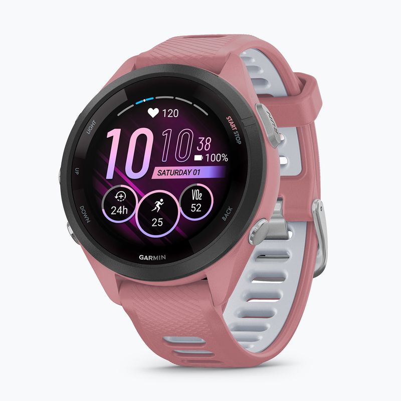 Laikrodis Garmin Forerunner 265S light pink/light gray 3