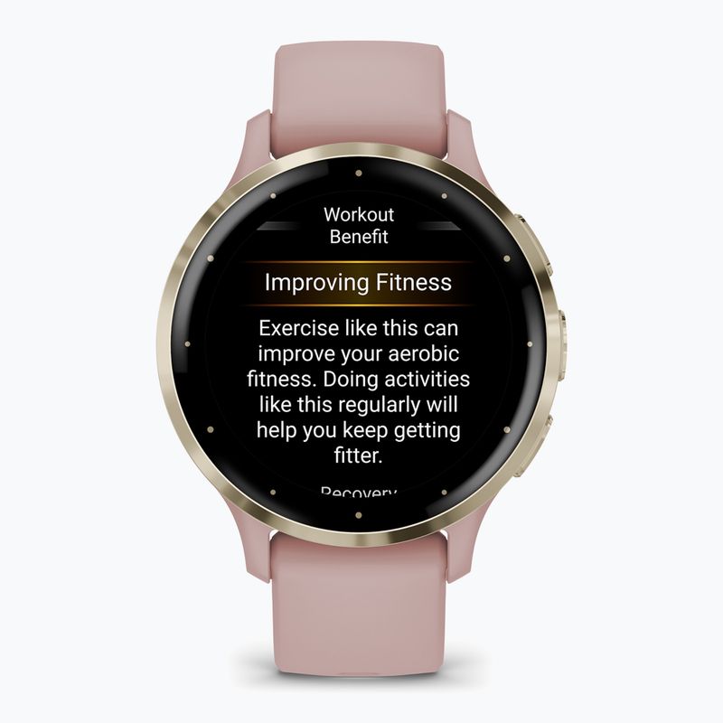 Laikrodis Garmin Venu 3S soft gold/dust rose 2