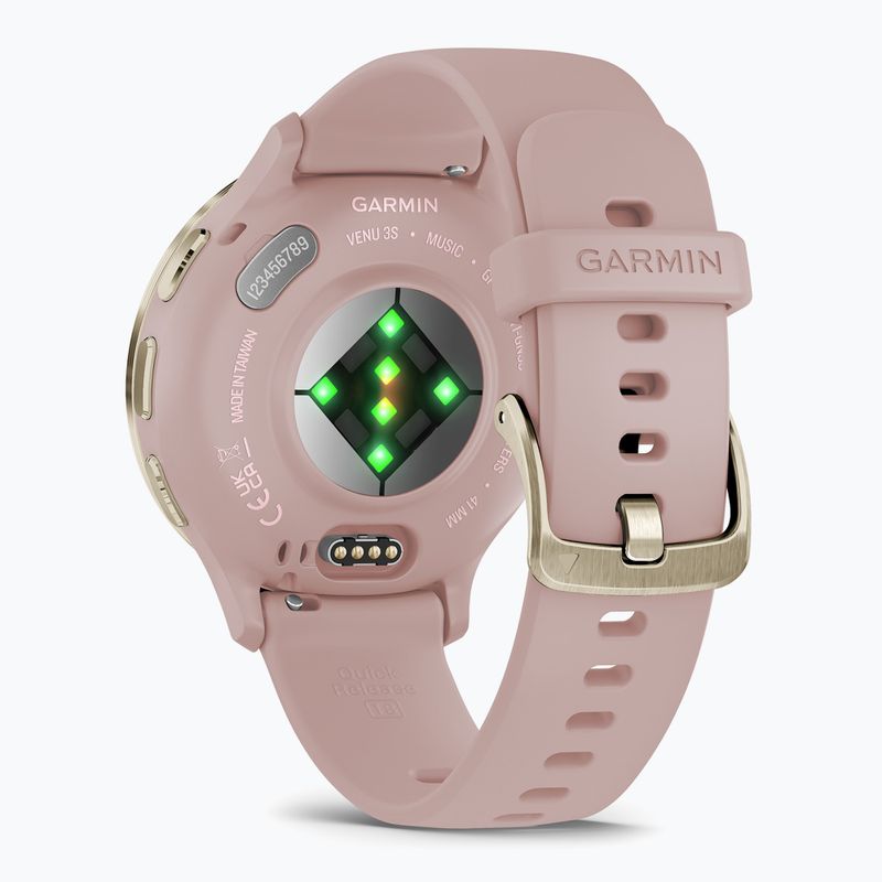 Laikrodis Garmin Venu 3S soft gold/dust rose 4