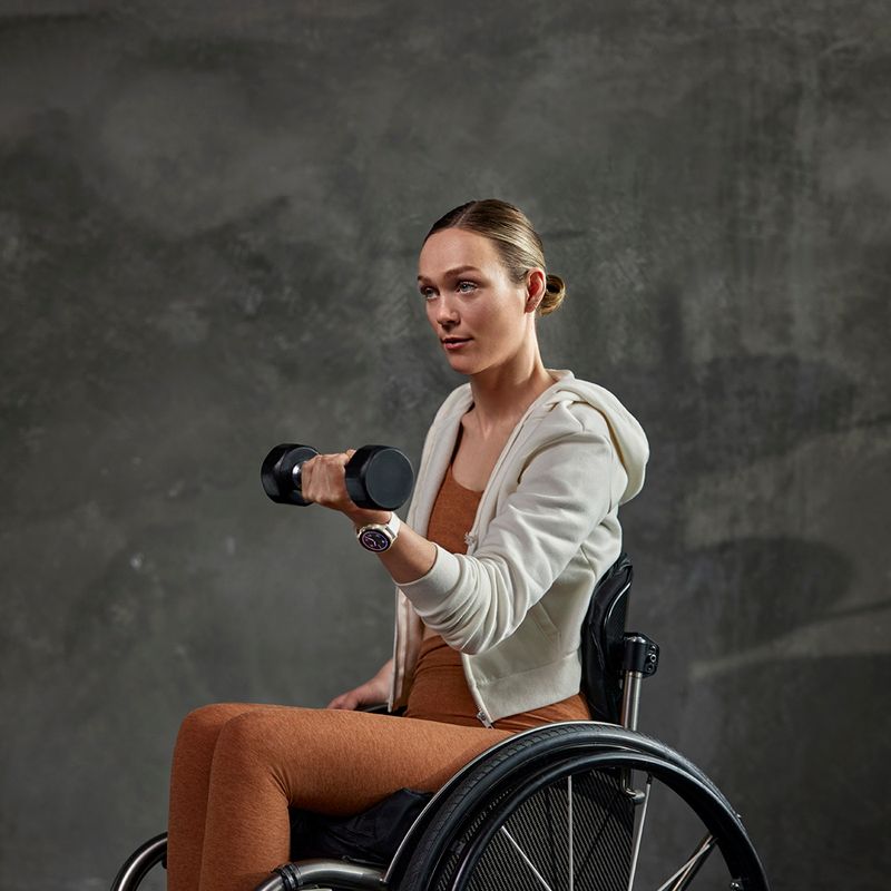 Laikrodis Garmin Venu 3S soft gold/ivory 8