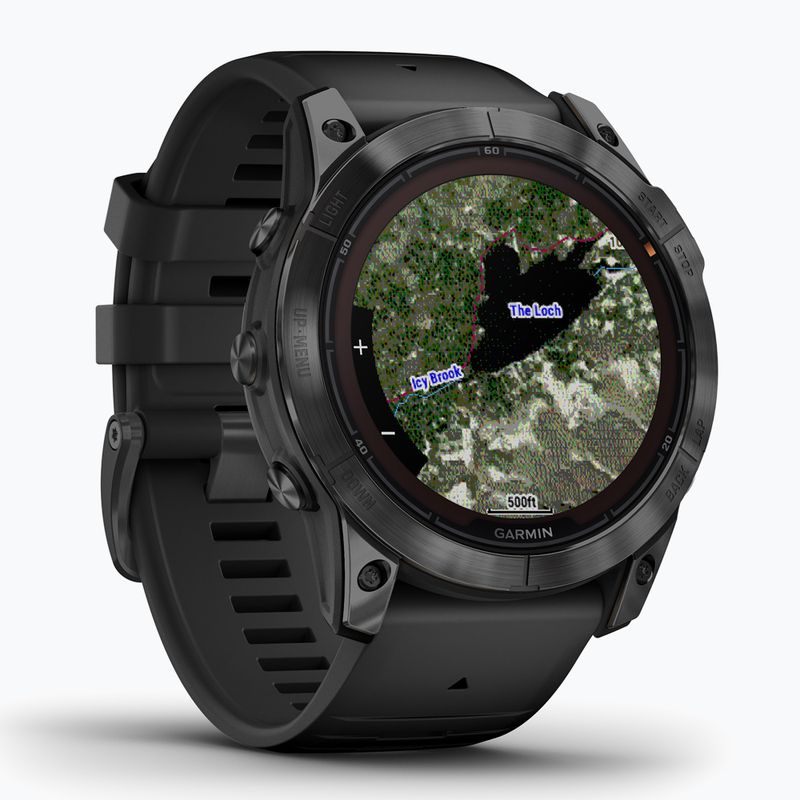 Laikrodis Garmin Fenix 7X Pro Solar slate gray/black 2