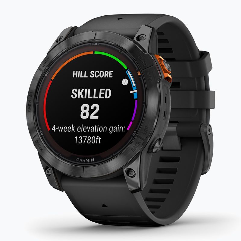 Laikrodis Garmin Fenix 7X Pro Solar slate gray/black 3