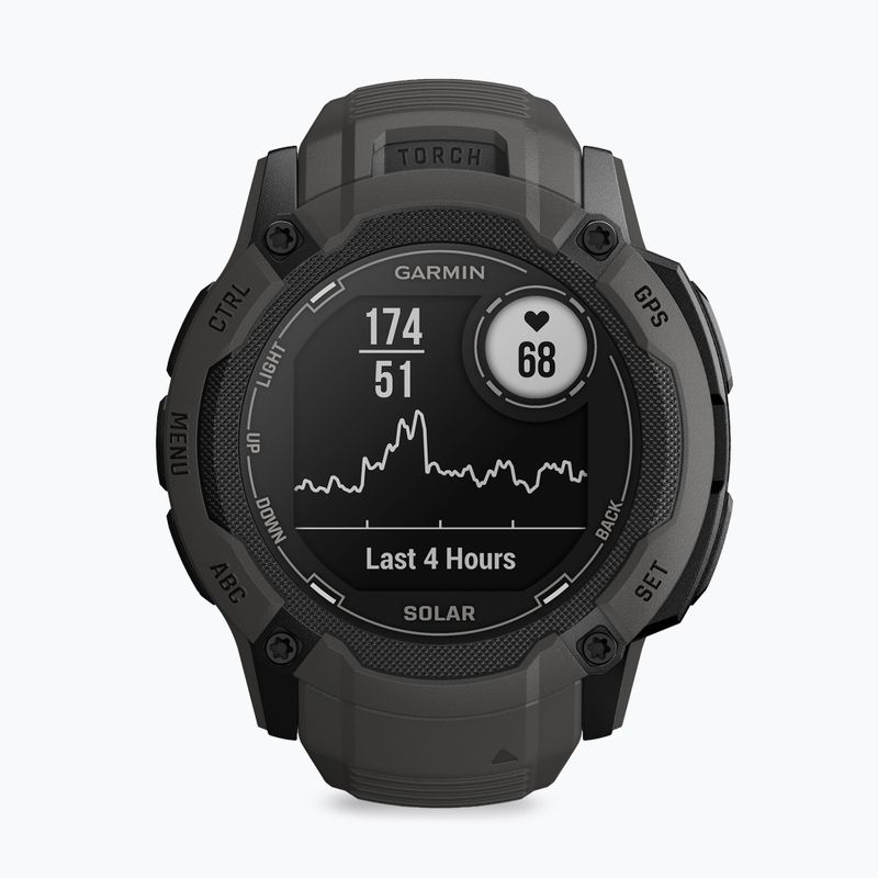 Laikrodis Garmin Instinct 2X Solar graphite