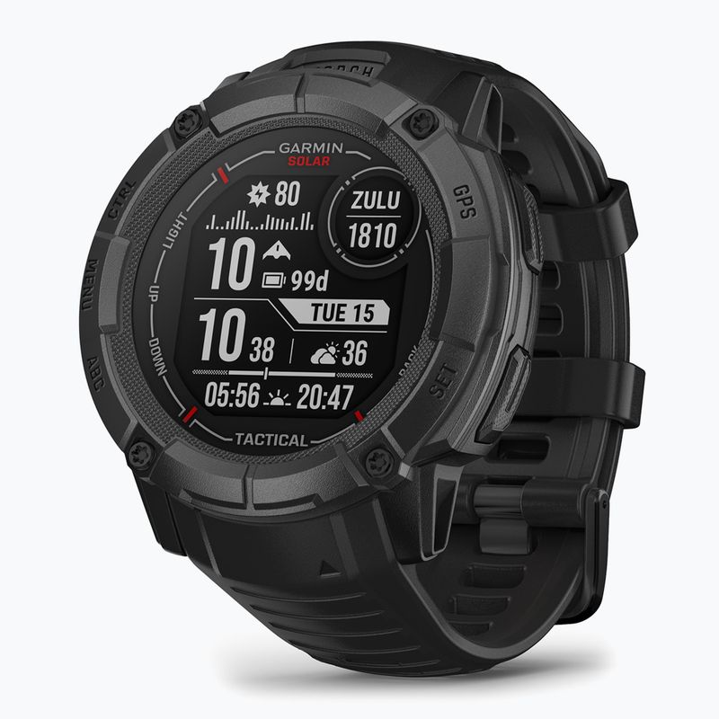 Laikrodis Garmin Instinct 2X Solar Tactical black 3