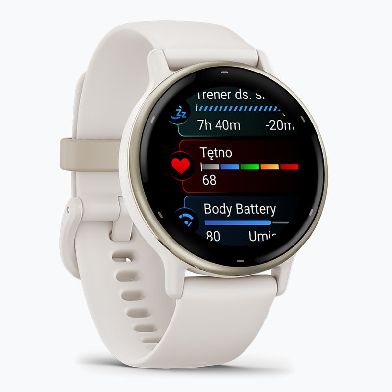 Laikrodis Garmin Vivoactive 5 cream gold/ivory 2