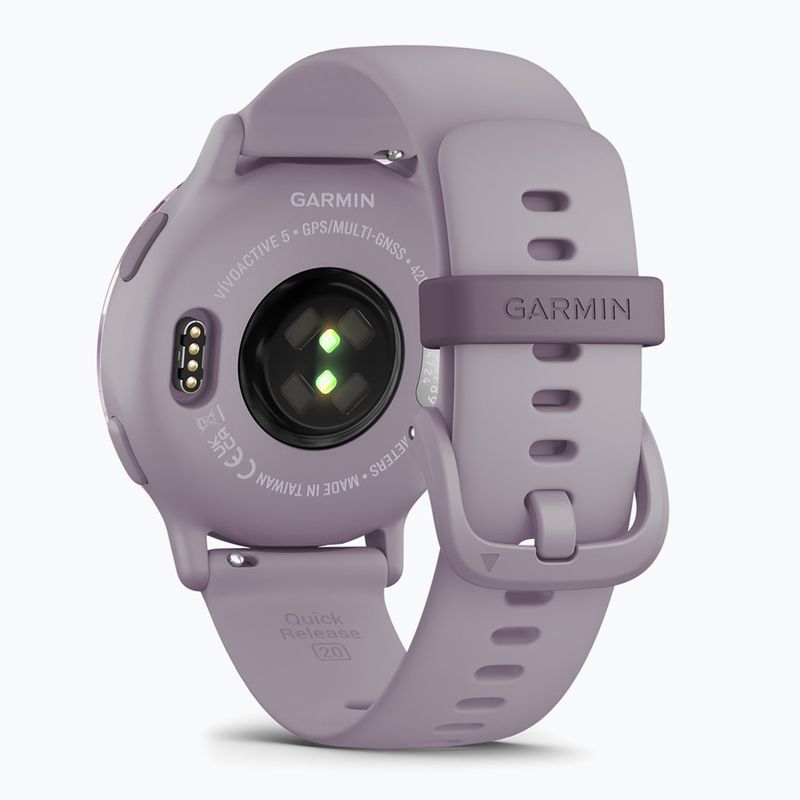Laikrodis Garmin Vivoactive 5 metallic orchid aluminum bezel/orchid 4