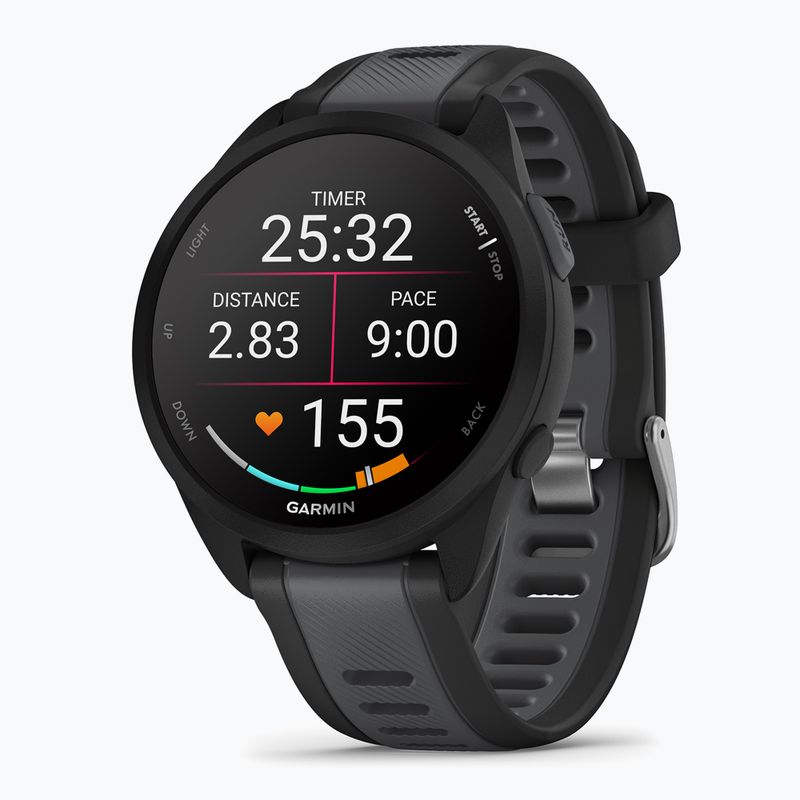 Laikrodis Garmin Forerunner 165 black/slate gray 2