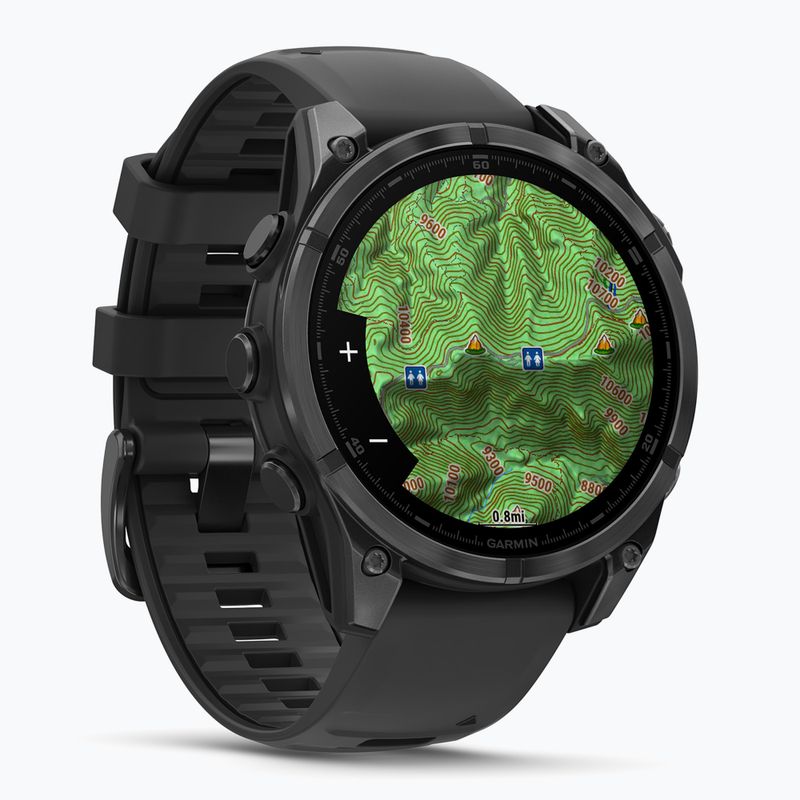 Laikrodis Garmin Fenix 8 47 mm Amoled slate gray/black 3
