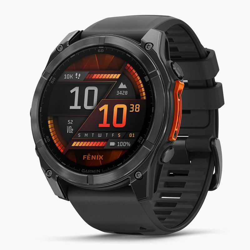 Laikrodis Garmin Fenix 8 51 mm AMOLED slate gray/black 2