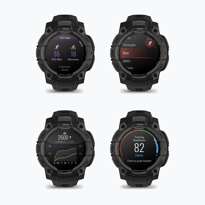 Laikrodis Garmin Instinct 3 45 mm Amoled black/black 7