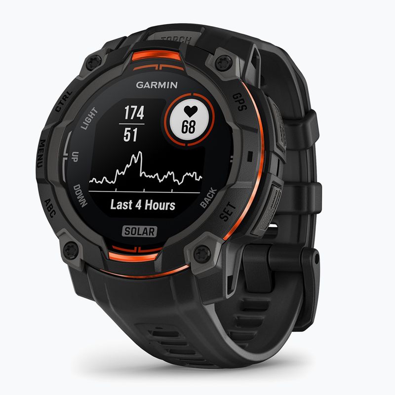 Laikrodis Garmin Instinct 3 Solar 45 mm black 3